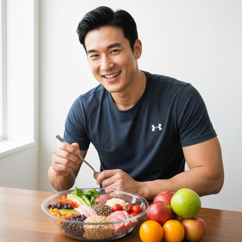 Diverse lean protein sources for male nutrition